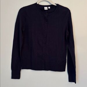GAP Dark Navy Button-Up Cardigan